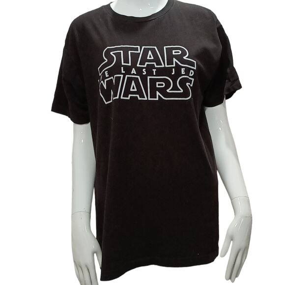 STAR WARS "The Last Jedi" Graphic T-Shirt Size LARGE - Picture 1 of 4